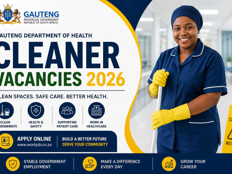 Gauteng Department of Health Cleaner