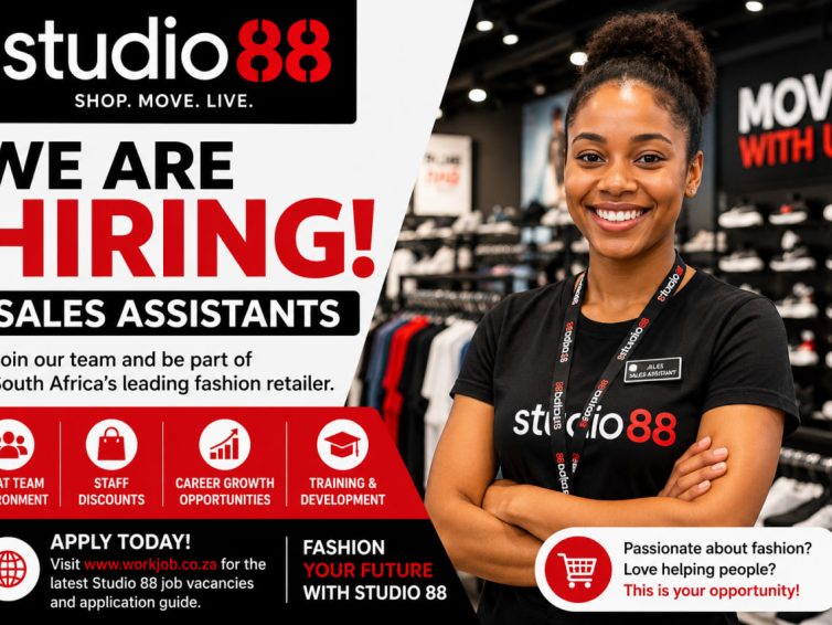 Studio 88 Sales Assistant Jobs