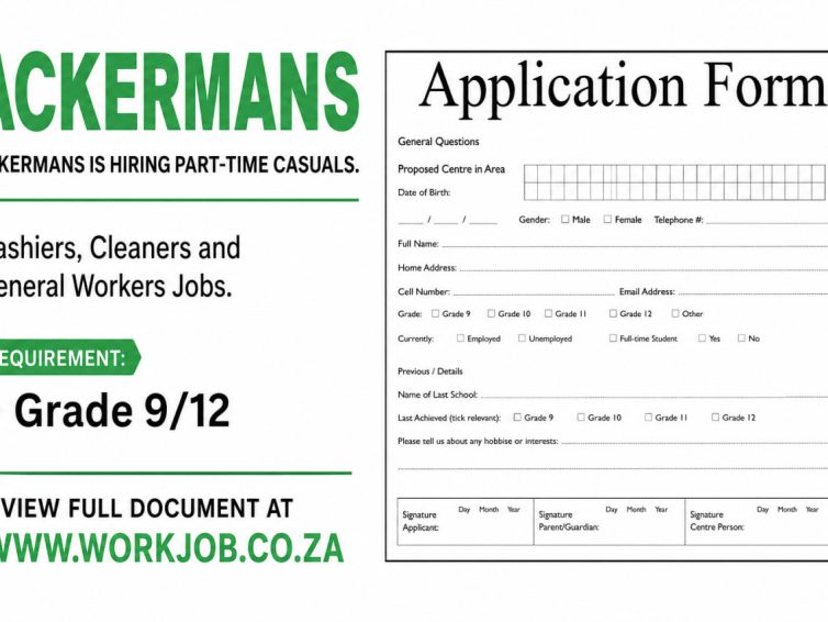 Ackermans Shop Assistant/Cashier (P27)